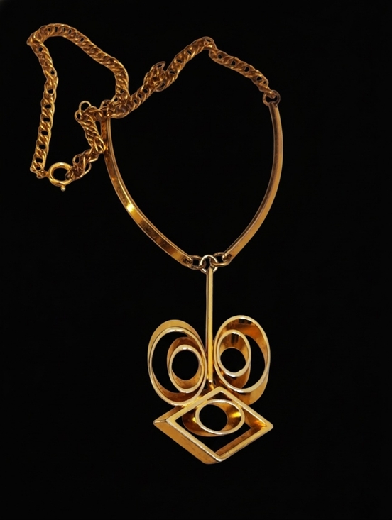 Jewelry - Vintage Austrian Mid Century Modernist Necklace